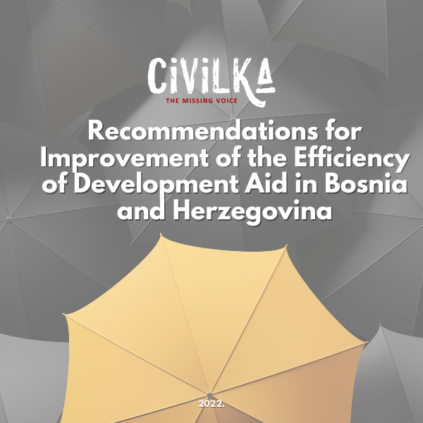 Recommendations for Improvement of the Efficiency of Development Aid in Bosnia and Herzegovina are online