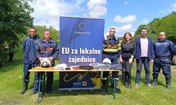 EU podržala jačanje kapaciteta službi za zaštitu i spasavanje stanovništva na području opštine Ugljevik